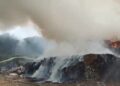 Tiga Hari Berturut-turut Terbakar Damkar Berjibaku Padamkan Kebakaran Di Cikundul Sukabumi