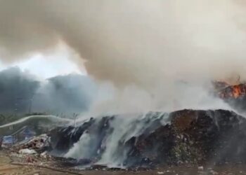 Tiga Hari Berturut-turut Terbakar Damkar Berjibaku Padamkan Kebakaran Di Cikundul Sukabumi