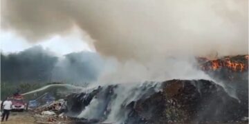 Tiga Hari Berturut-turut Terbakar Damkar Berjibaku Padamkan Kebakaran Di Cikundul Sukabumi