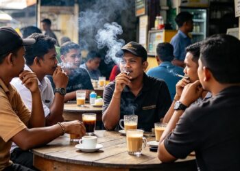 Kebiasaan Merokok di Kalangan Pria Jadi Fashion Kehidupan Sehari-hari