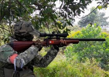 Olahraga Airsoft Gun Digelar Di Kaki Gunung Salak, 120 Peserta Ikuti Simulasi