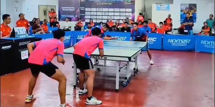 Tiga Atlet Tenis Meja Kabupaten Bogor Raih Lima Medali Di Kejurnas PB PTMSI 2026