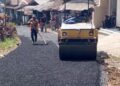 Jalan Kadudampit–Cimahi Girang Diperbaiki Warga Minta Perawatan Rutin
