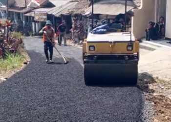Jalan Kadudampit–Cimahi Girang Diperbaiki Warga Minta Perawatan Rutin