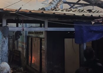 Api Mengamuk di Permukiman Padat Bondongan, 4 Rumah Terbakar