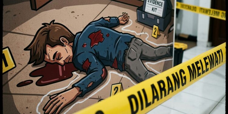 Polsek Leuwiliang Amankan Tersangka Pembunuhan di Leuwisadeng