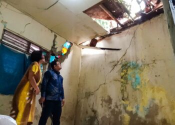 Rumah Rusak Terdampar Longsor, Yanuarih Tetap Berharap Punya Tempat Tinggal Layak Huni