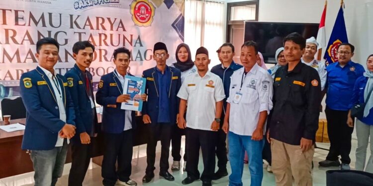 Terpilih Secara Aklamasi, Irfan Mustopa Pimpin Karang Taruna Dramaga