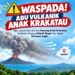 Abu Erupsi Anak Krakatau Capai Bogor, Warga Diminta Waspada dan Gunakan Masker