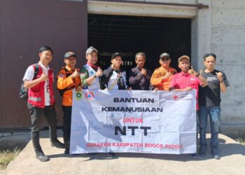 Rp500 Juta Bantuan Dibawa ke NTT, Relawan Bogor Fokus Layani Korban Gempa