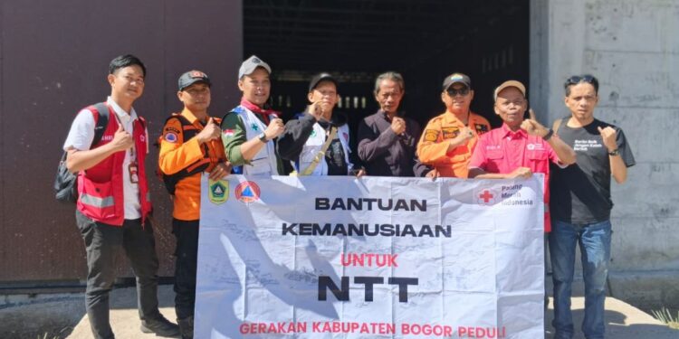 Rp500 Juta Bantuan Dibawa ke NTT, Relawan Bogor Fokus Layani Korban Gempa