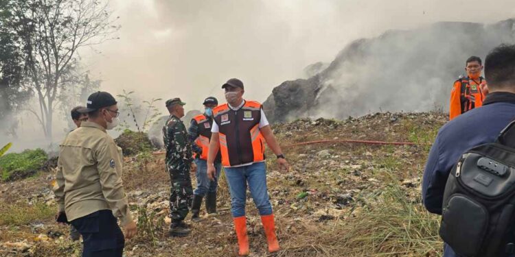 Rudy Susmanto Pastikan Api Terkendali, Kebakaran Tak Masuk Area Baru TPA Galuga
