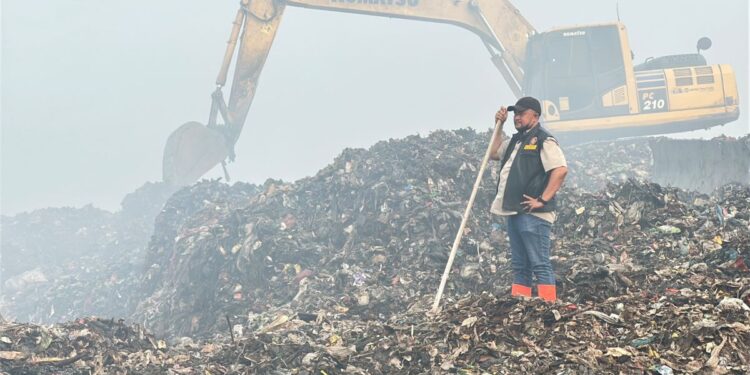 Rudy Susmanto Percepat Pendinginan TPA Galuga, Posko Kesehatan Disiapkan untuk Warga
