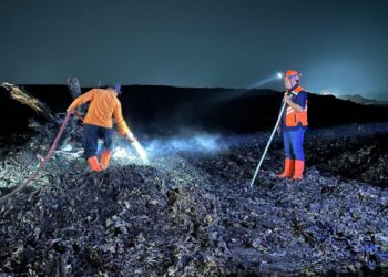 Rudy Susmanto Bangun Embung Air di TPA Galuga untuk Percepat Pemadaman Kebakaran