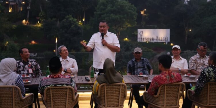 Bupati Bogor Rudy Susmanto Hadiri Diskusi Bersama Media Metropolitan, Perkuat Sinergi Antardaerah