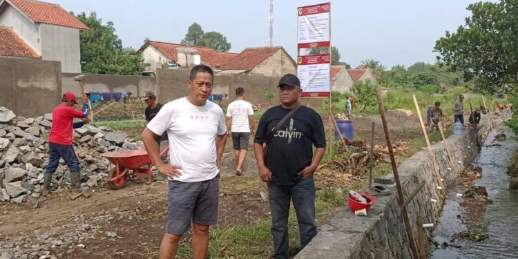 Kades Cikarawang, Turun Lapangan Meski Cidera, BKK Akselerasi 2026, Perkuat Irigasi Dan Harapan Warga