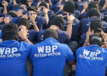 313 Napi Berisiko Tinggi Dipindah ke Nusakambangan, 115 dari Rutan Depok