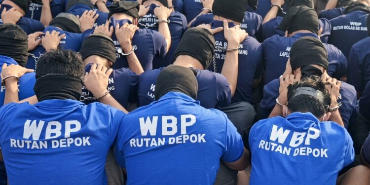 313 Napi Berisiko Tinggi Dipindah ke Nusakambangan, 115 dari Rutan Depok