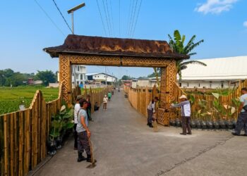 Korve Bersama Di Dayeuh Pajajaran, Pemdes Dramaga Gaungkan Kembali Budaya Gotong Royong