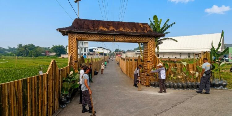 Korve Bersama Di Dayeuh Pajajaran, Pemdes Dramaga Gaungkan Kembali Budaya Gotong Royong