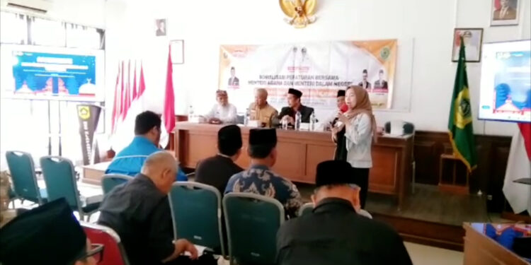 FKUB Kabupaten Bogor Sosialisasikan Aturan Pendirian Rumah Ibadah Di Kalapanunggal