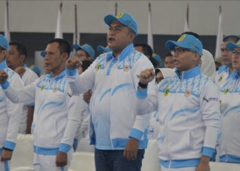 Rudy Susmanto Lepas Kontingen Porprov kabupaten Bogor