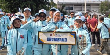 Cabor drumband kota Bogor - Porprov Jabar 2026