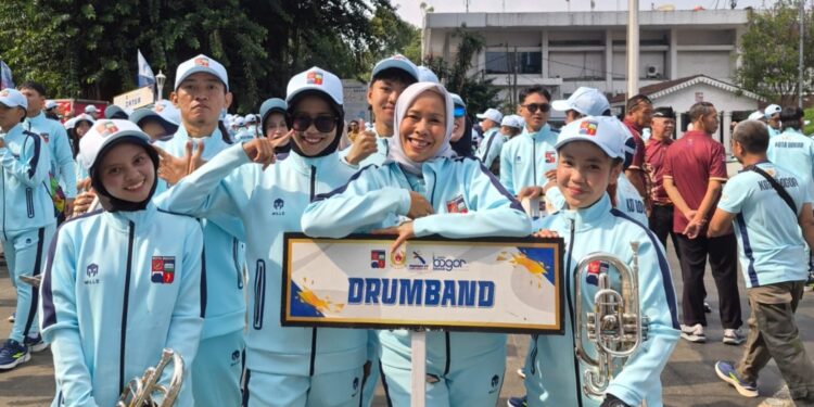 Cabor drumband kota Bogor - Porprov Jabar 2026