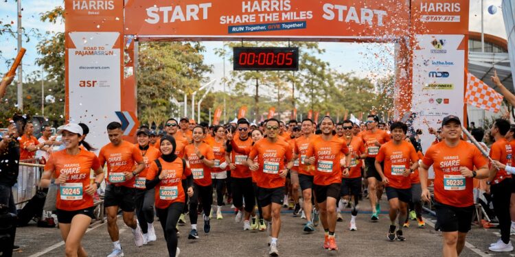 HARRIS Bekasi Ajak Masyarakat Berlari Di SHARE THE MILES 2026