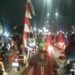 Euforia Kemenangan Timnas, Ratusan Suporter Cileungsi Tumpah Ke Jalan