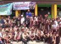 Tagana Masuk Sekolah Di Cisarua, Siswa Darul Qur’an Dilatih Siaga Hadapi Bencana