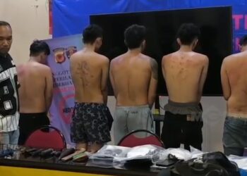 Polisi Bekuk Lima Terduga Pelaku Sindikat Curanmor Di Cileungsi, Eksekutor Akui Curi 15 Motor Sebulan
