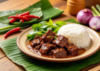 Rendang Masakan Legendaris Sumatera Barat Dikenal Dunia