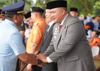 Rudy Susmanto Hadiri Pisah Sambut Danlanud Atang Sendjaja, Perkuat Sinergi TNI dan Pemkab Bogor
