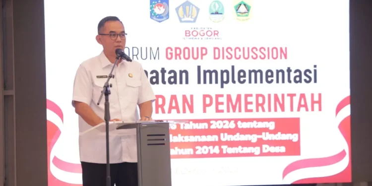 Sekda Ajat Rochmat Jatnika Tegaskan Desa Jadi Fondasi Pembangunan dan Ekonomi Kabupaten Bogor