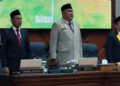 Wabup Jaro Ade Dampingi Bupati Rudy Susmanto dalam Rapat Paripurna DPRD Bahas Tiga Raperda Prakarsa